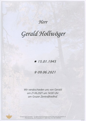 Gerald Hollwöger