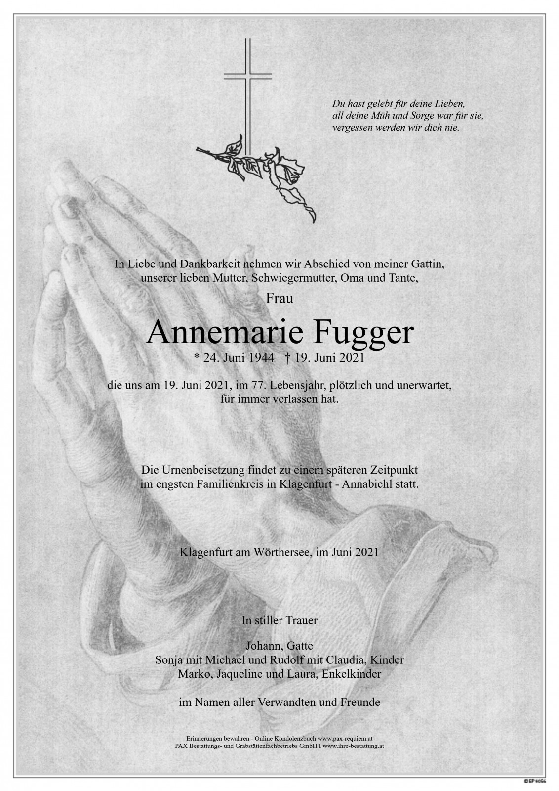 Parte Annemarie Fugger