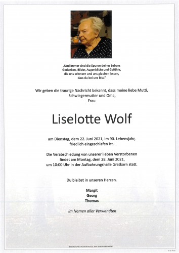 Liselotte Wolf