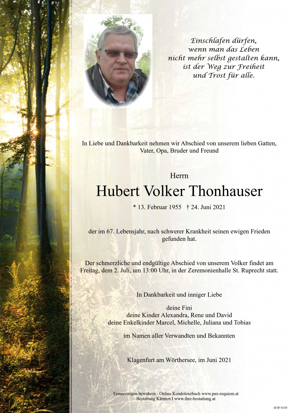 Parte Hubert Volker Thonhauser