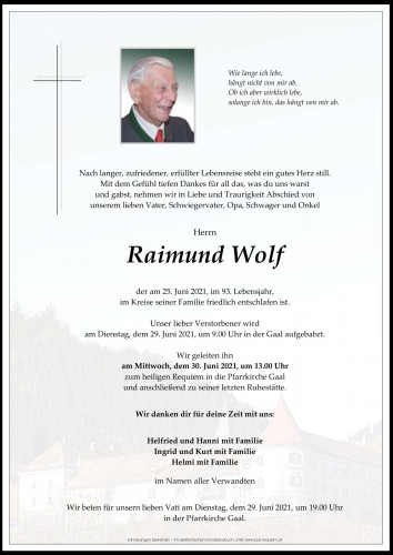 Raimund Wolf