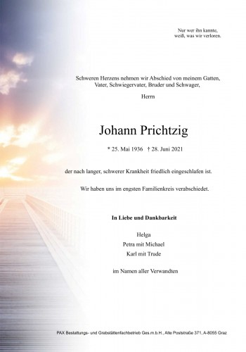Johann Prichtzig