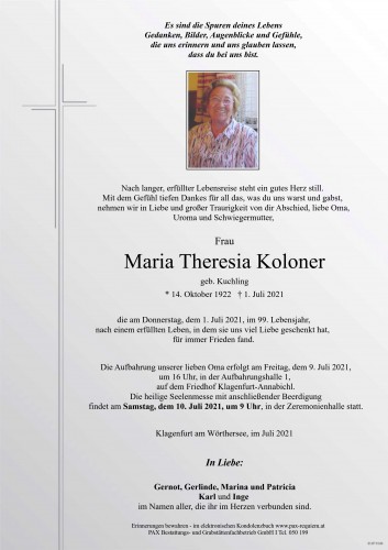 Maria Theresia Koloner