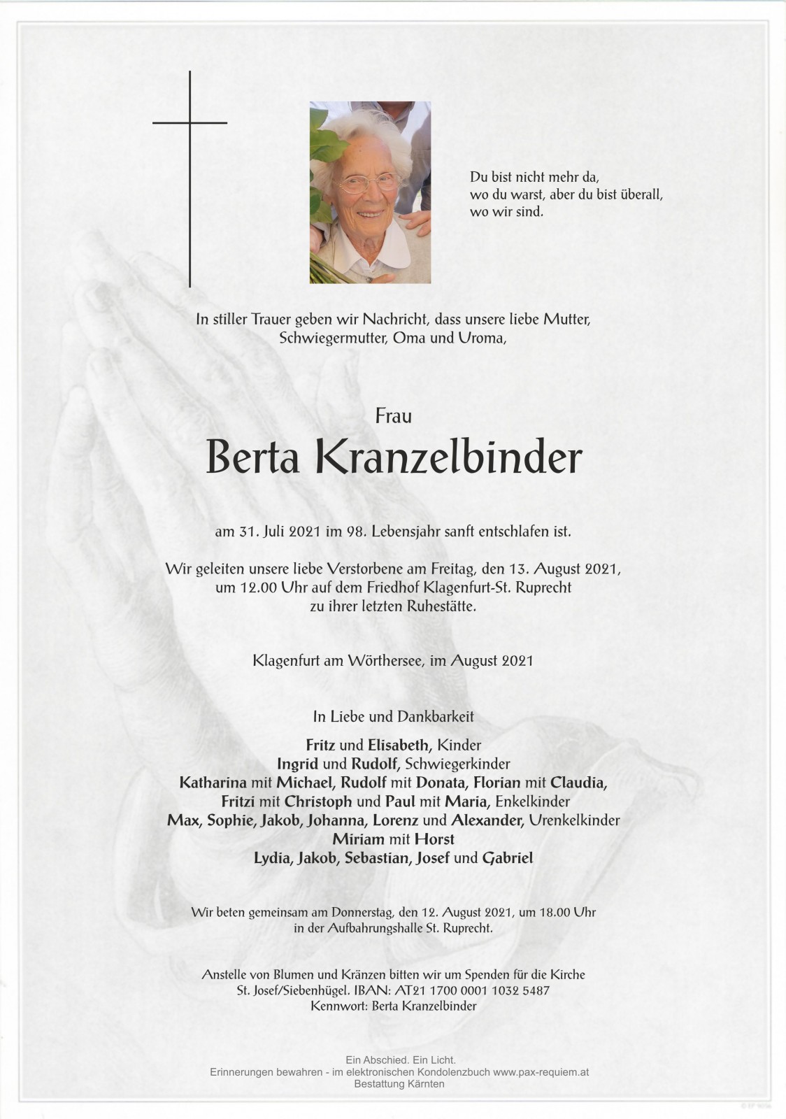 Parte Berta Kranzelbinder