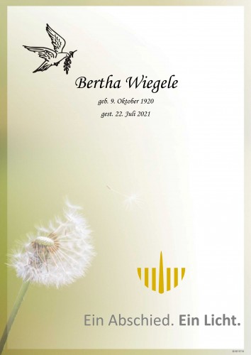 Bertha Wiegele