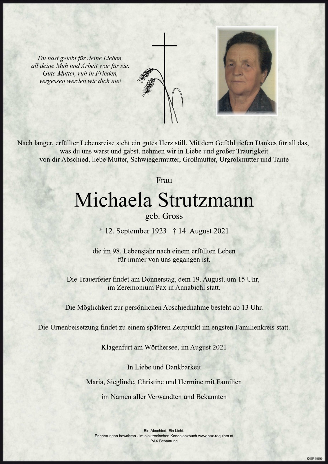Parte Michaela Strutzmann