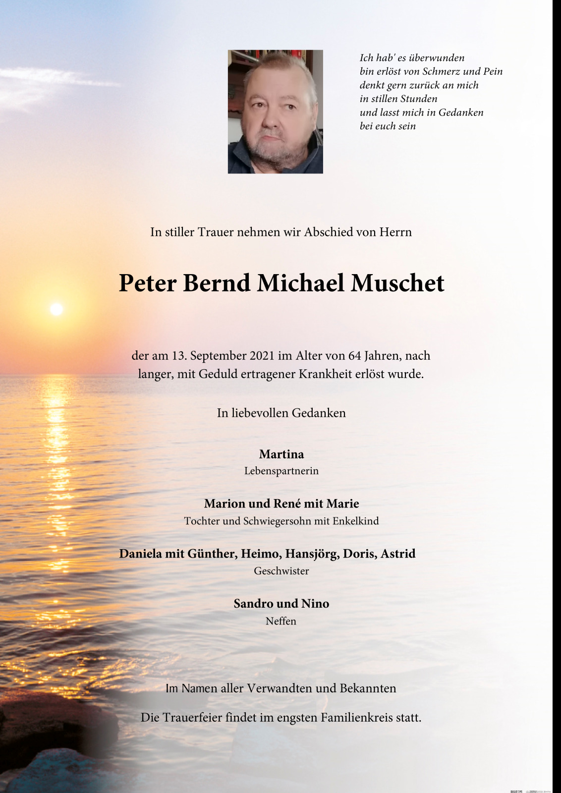 Parte Peter Bernd Michael Muschet