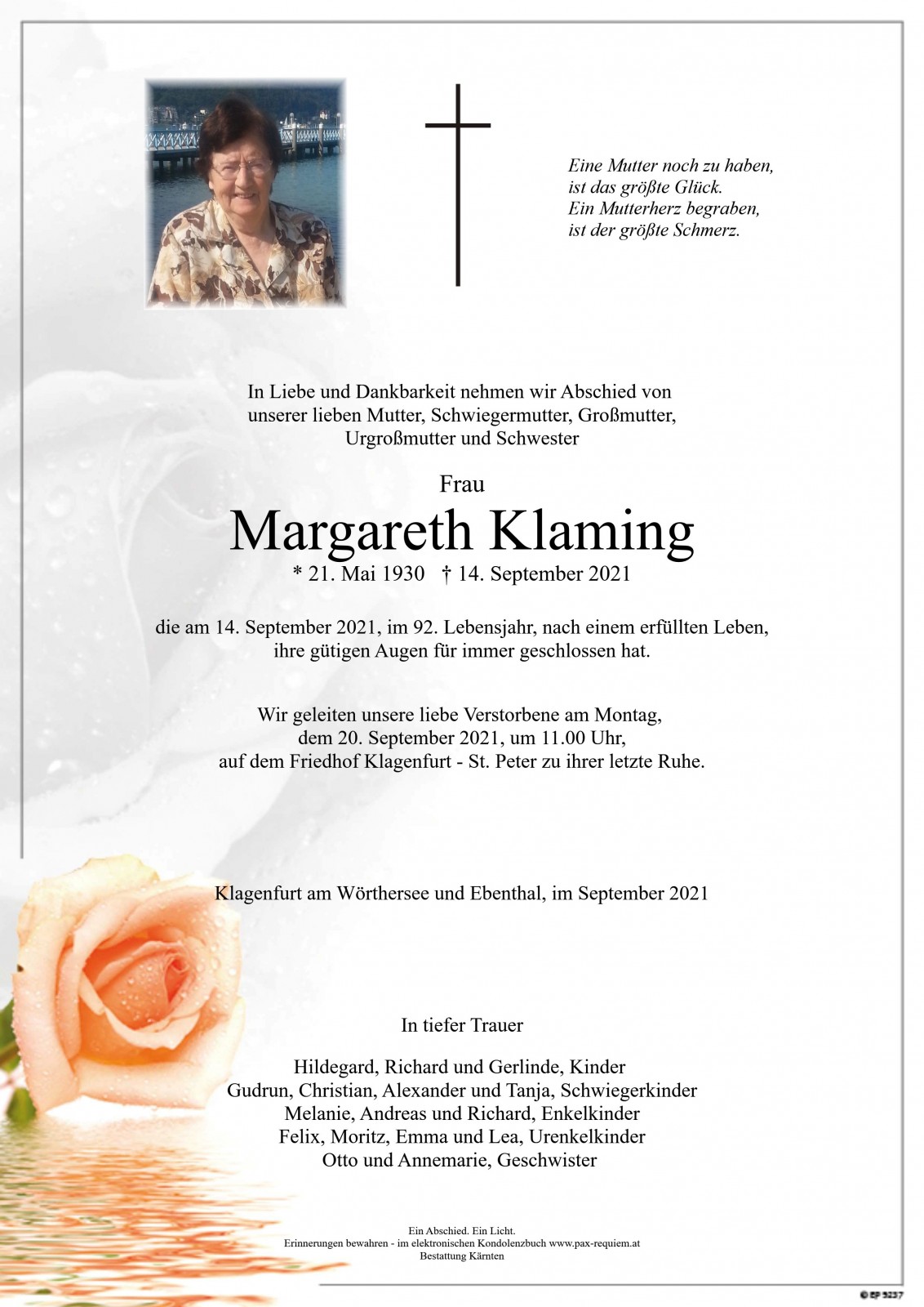 Parte Margareth Klaming