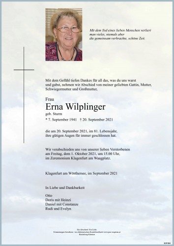 Erna Wilplinger