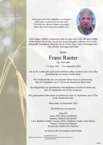 Franz Rauter