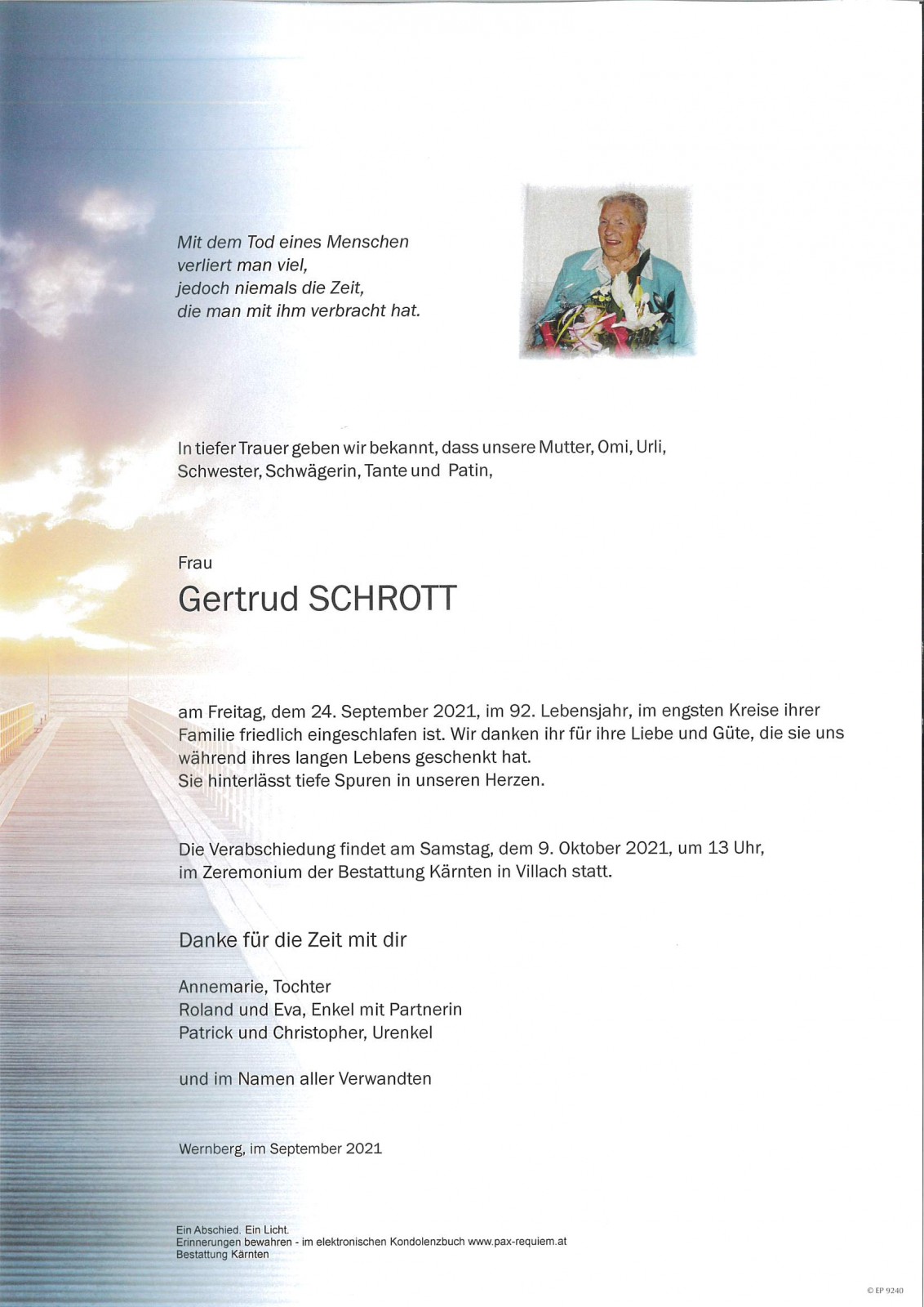 Parte Gertrud Schrott
