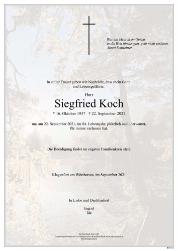 Siegfried Koch