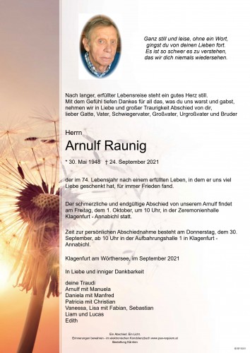 Arnulf Raunig