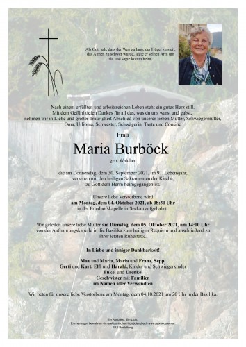 Maria Burböck