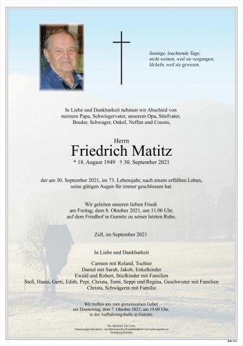 Friedrich Matitz
