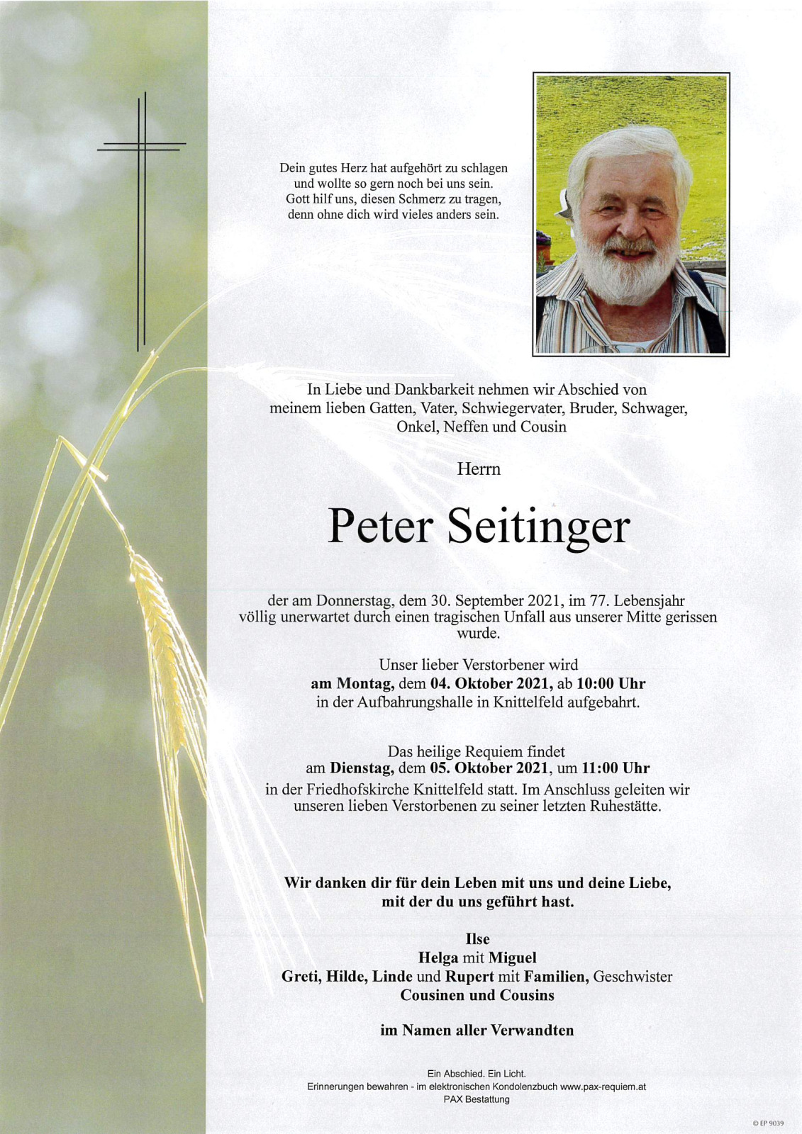Parte Peter Seitinger