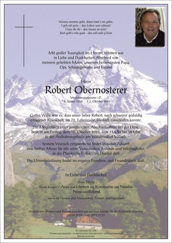 Robert Obernosterer