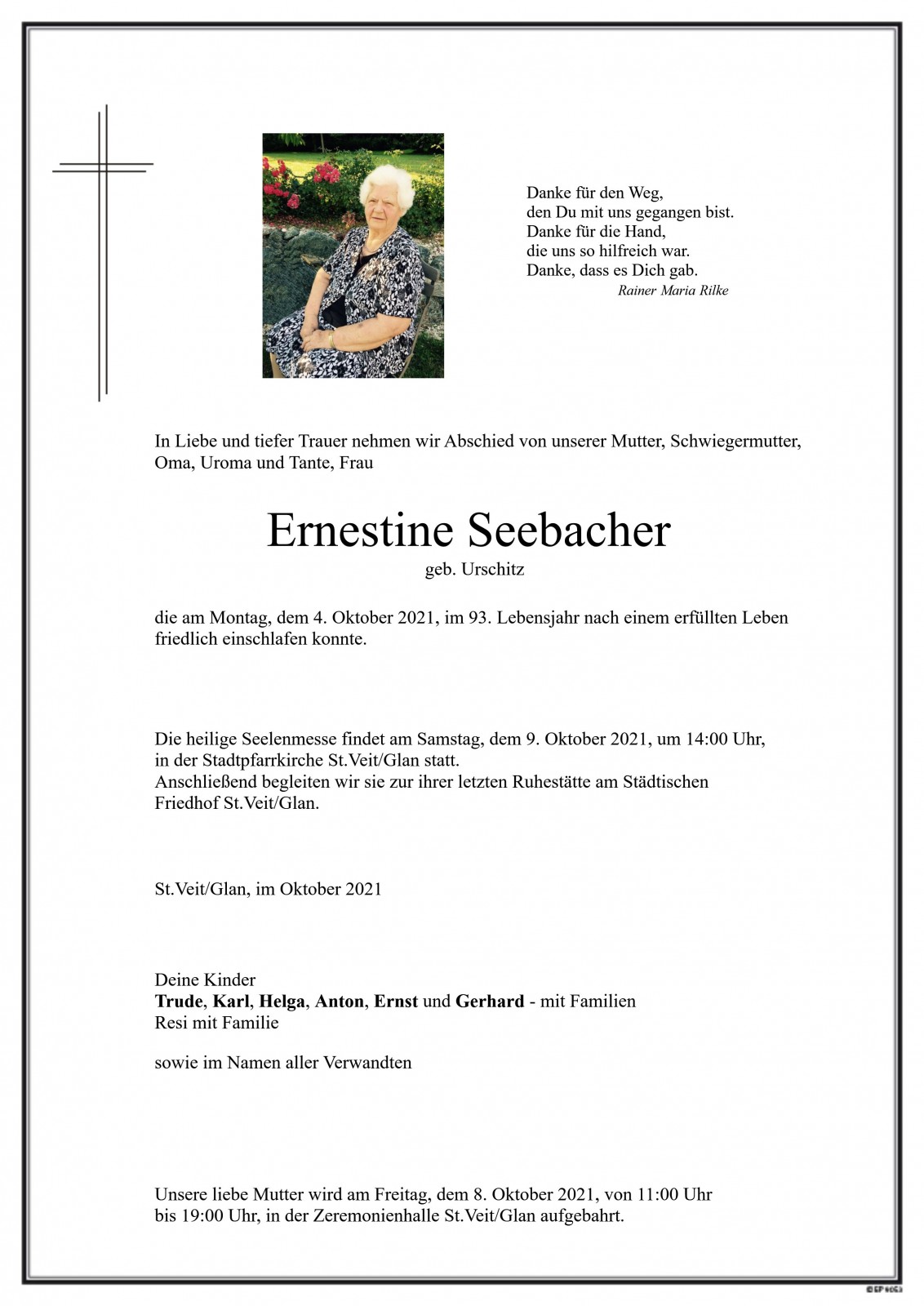 Parte Ernestine Seebacher
