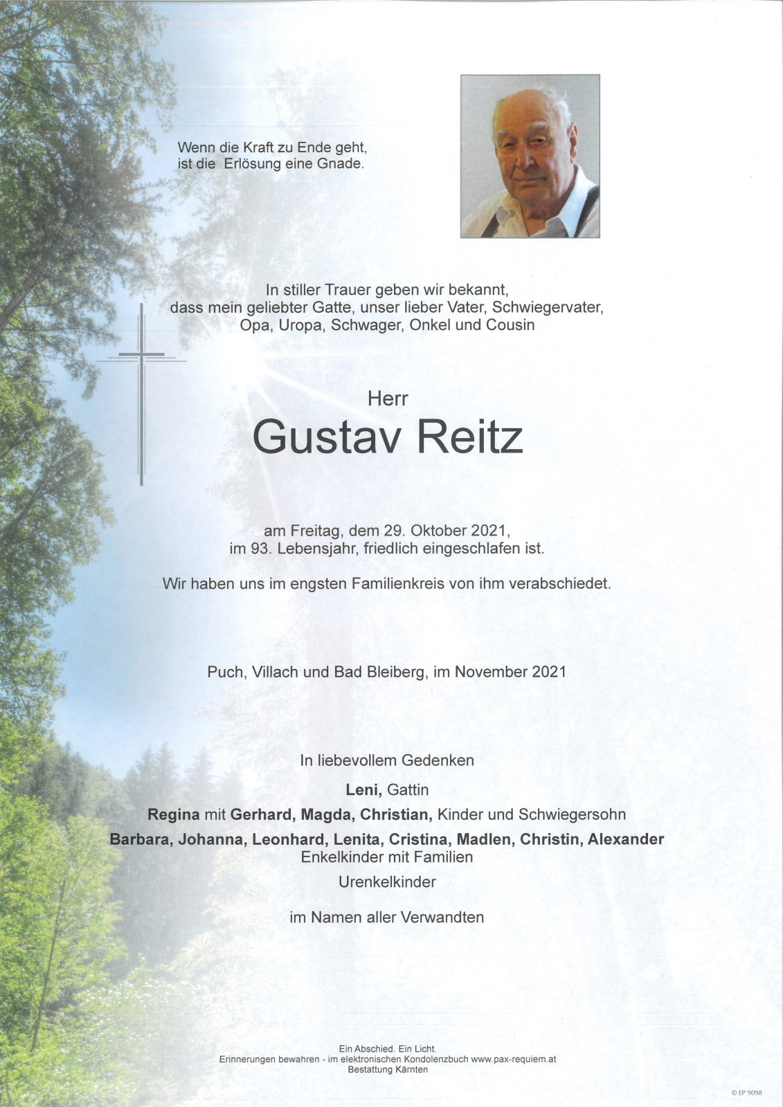 Parte Gustav Reitz