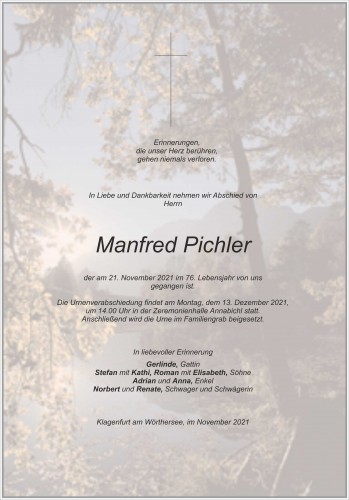 Manfred Pichler