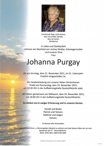 Johanna Purgay
