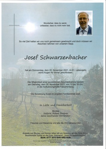 Josef Schwarzenbacher