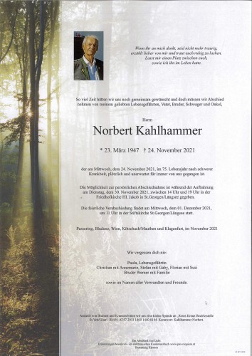 Norbert Kahlhammer