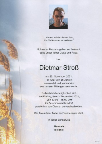 Dietmar Stroß