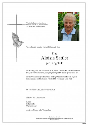 Aloisia Sattler