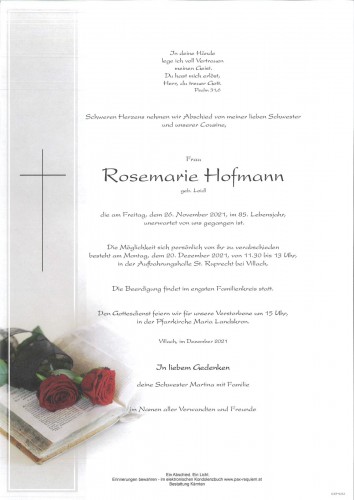 Rosemarie Hofmann
