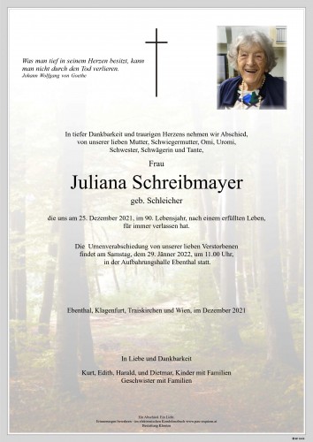 Juliana Schreibmayer