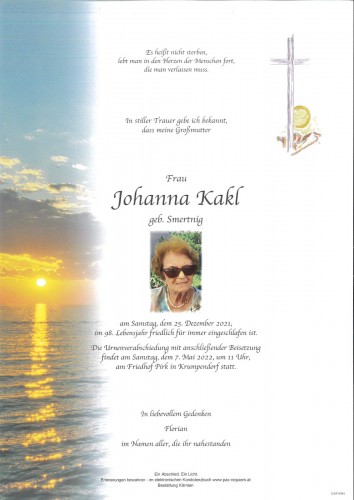 Johanna Kakl