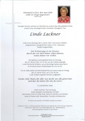 Linde Lackner