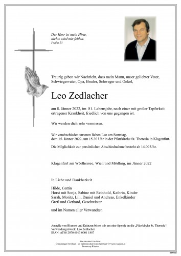 Leo Zedlacher