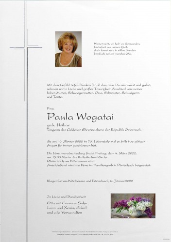 Paula Wogatai