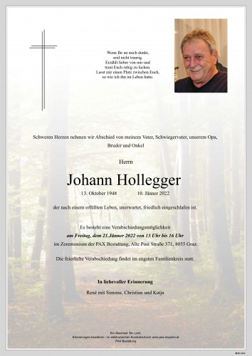 Johann Hollegger