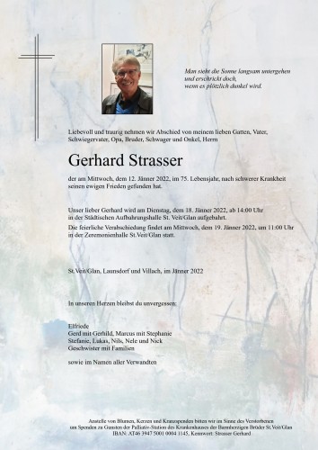 Gerhard Strasser