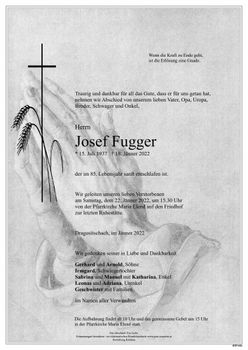 Josef Fugger