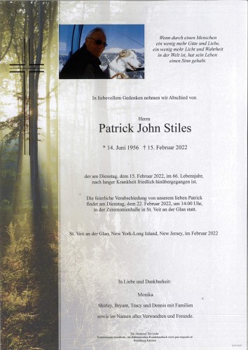 Patrick John Stiles