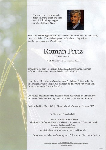 Roman Fritz