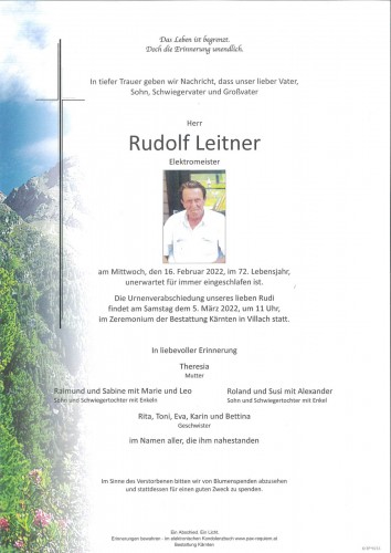 Rudolf Leitner
