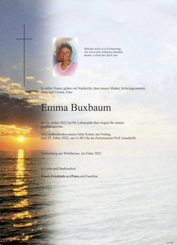Emma Buxbaum