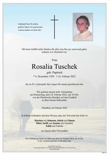 Rosalia Tuschek