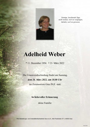Adelheid Weber 