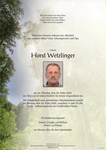 Horst Wetzlinger