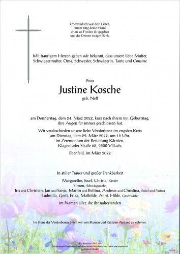 Justine Kosche