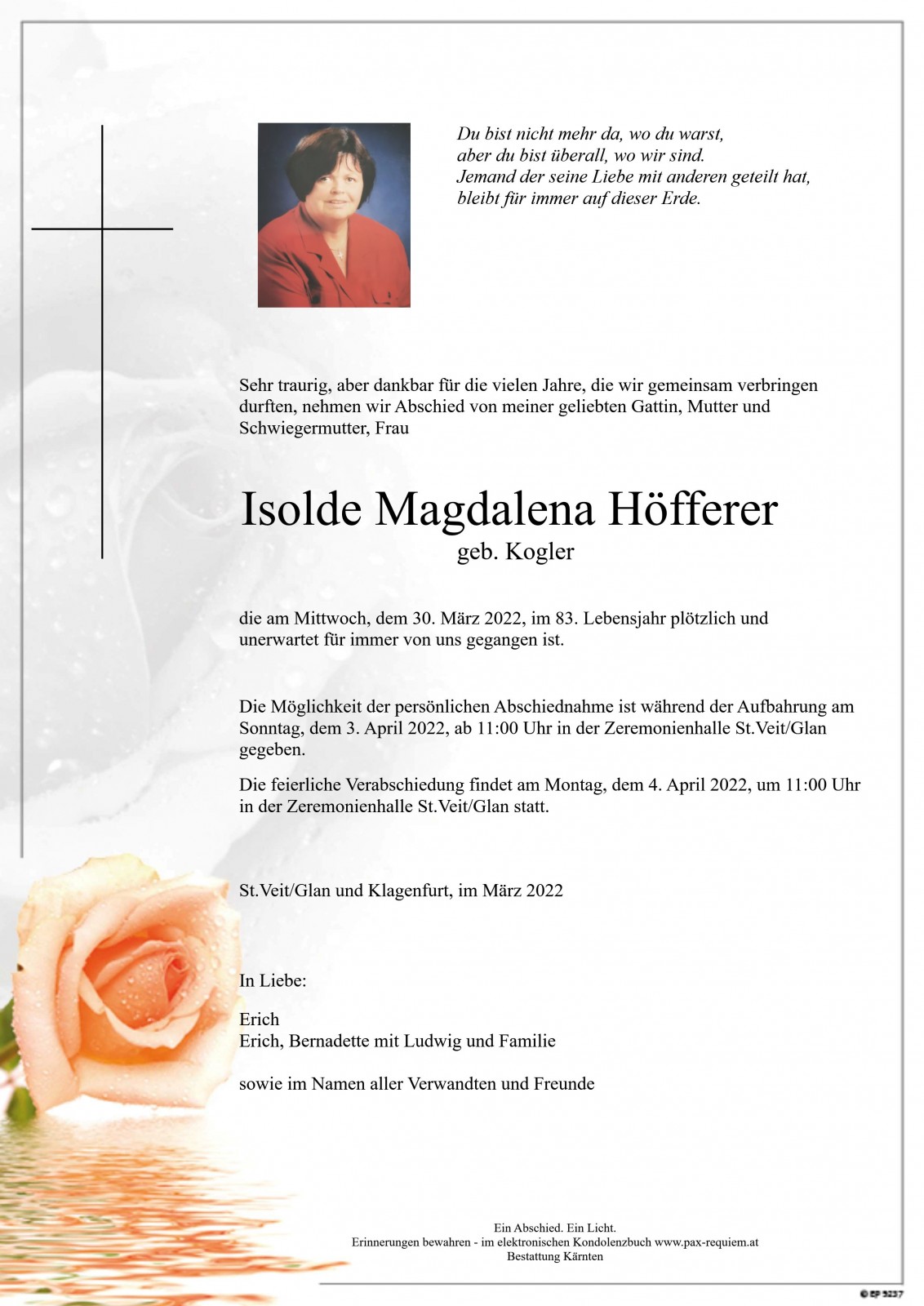 Parte Isolde Magdalena Höfferer