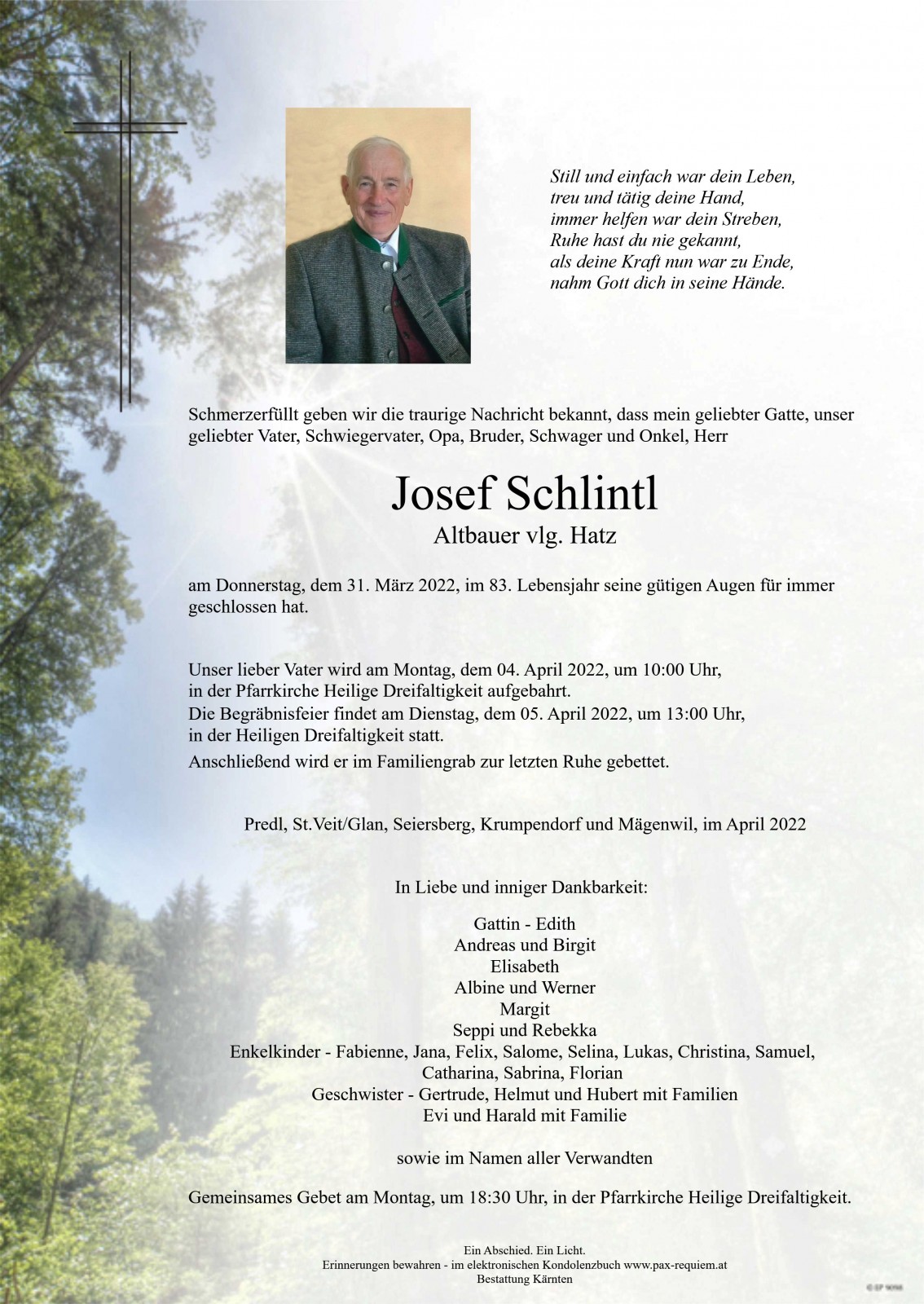Parte Josef Schlintl