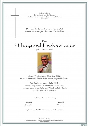 Hildegard Frohnwieser