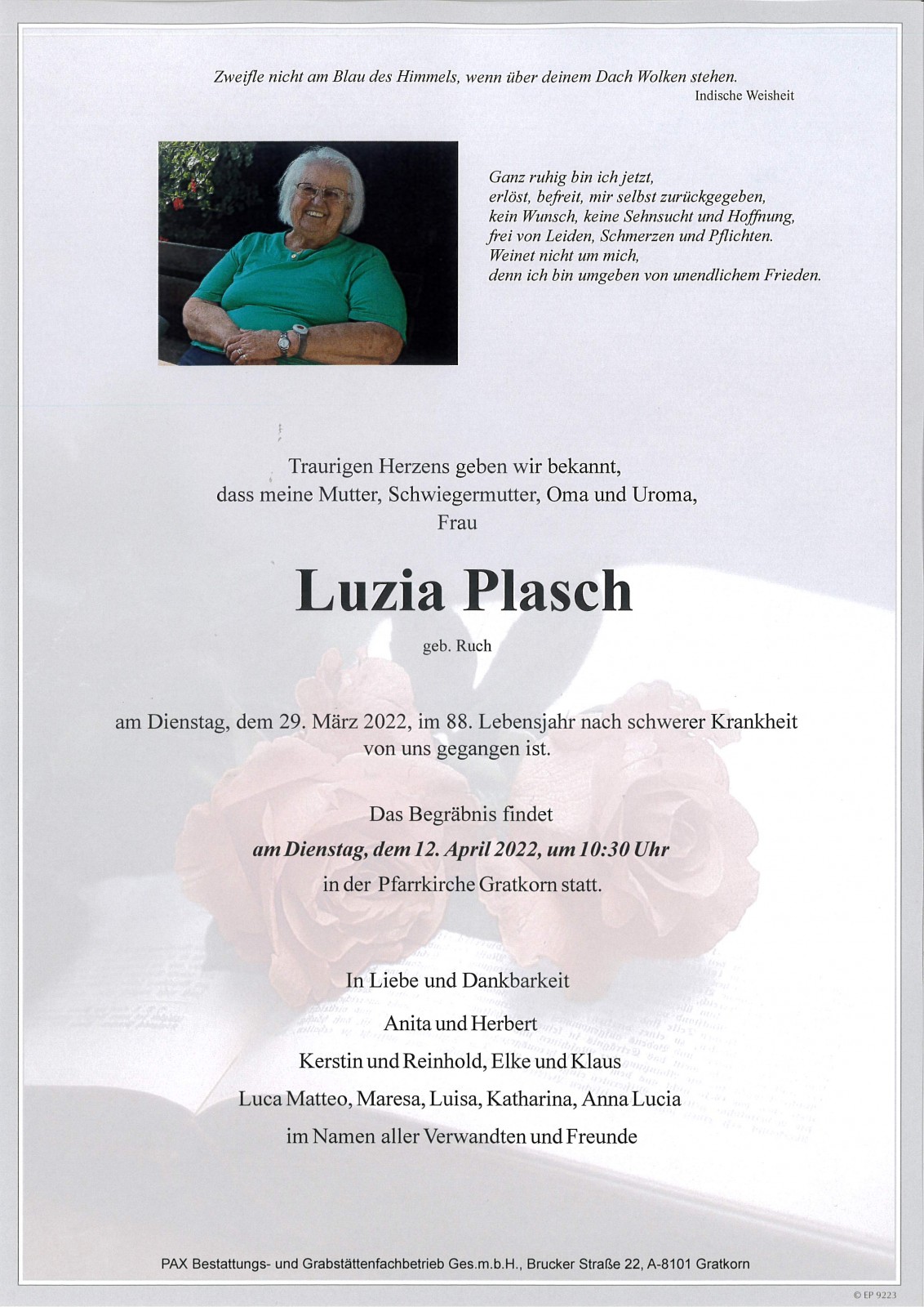 Parte Luzia Plasch